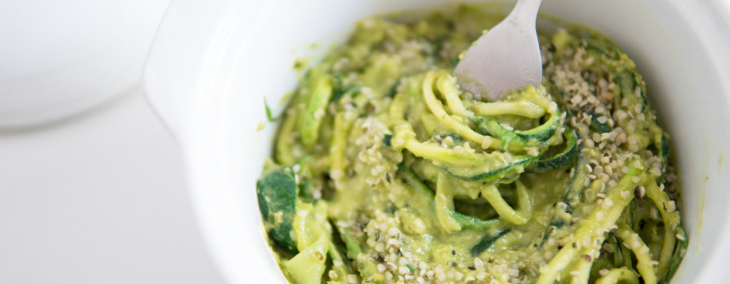 Zucchini Pesto Pasta