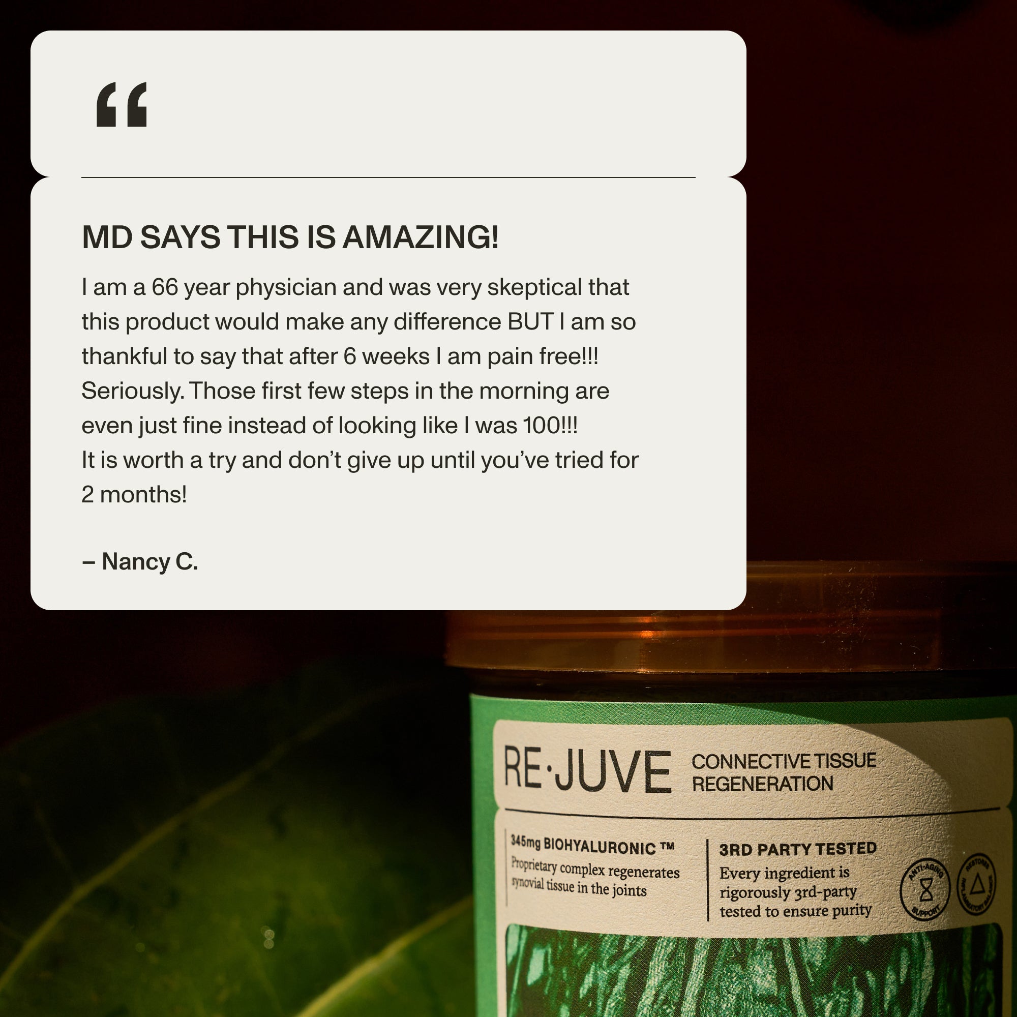 Re•Juve | Connective Tissue Regeneration